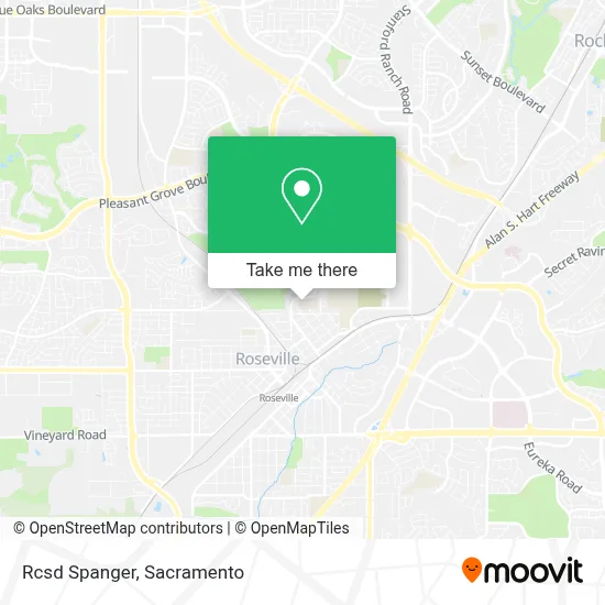 Rcsd Spanger map