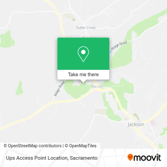 Ups Access Point Location map