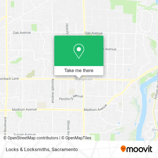 Locks & Locksmiths map