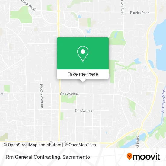 Rm General Contracting map