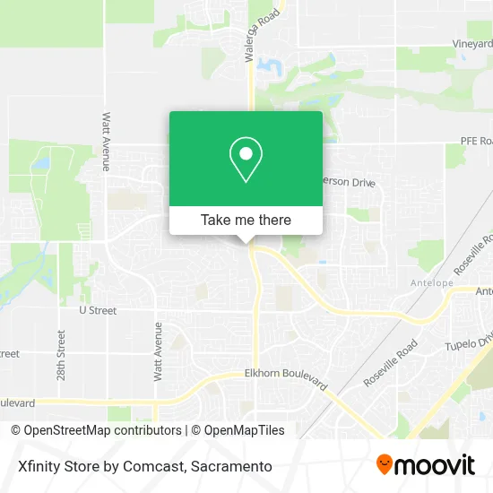 Xfinity Store by Comcast map