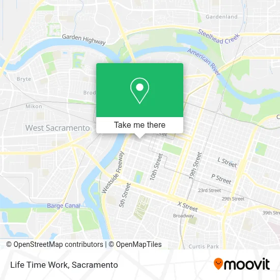 Life Time Work map