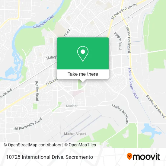 Mapa de 10725 International Drive