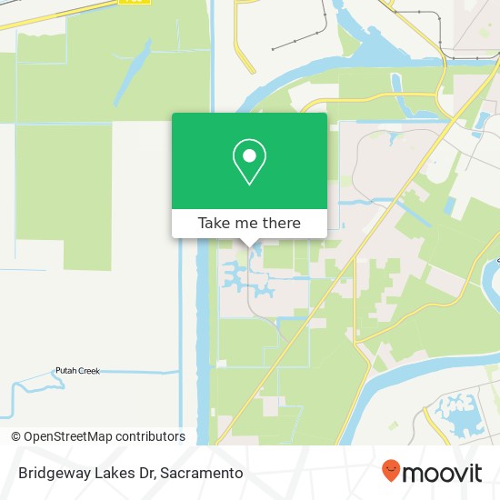 Bridgeway Lakes Dr map
