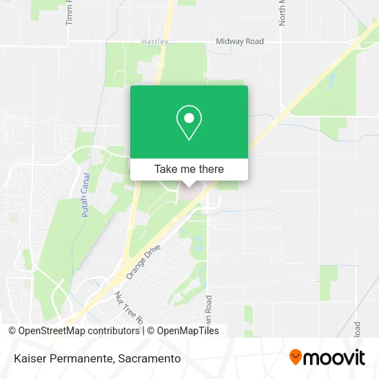 Mapa de Kaiser Permanente