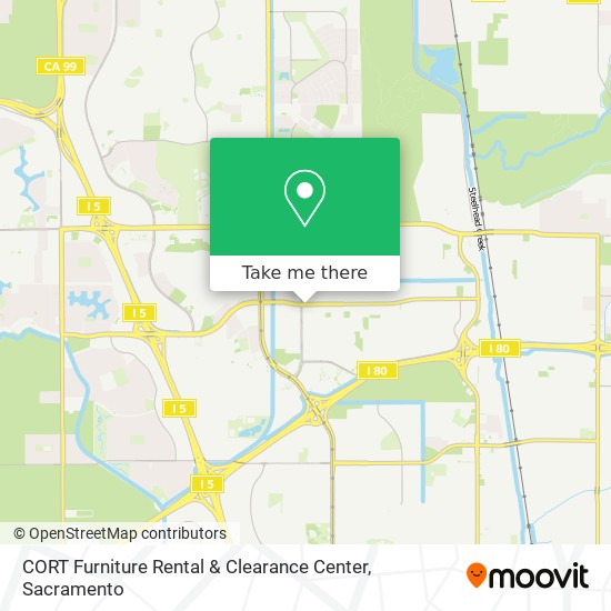 CORT Furniture Rental & Clearance Center map