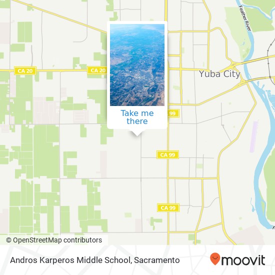 Andros Karperos Middle School map