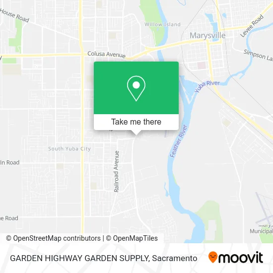 Mapa de GARDEN HIGHWAY GARDEN SUPPLY