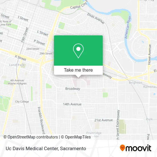 Uc Davis Medical Center map