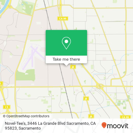Novel-Tee's, 3446 La Grande Blvd Sacramento, CA 95823 map