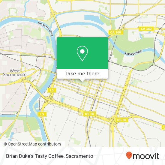 Brian Duke's Tasty Coffee, 1010 L St Sacramento, CA 95814 map