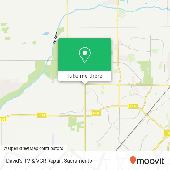 David's TV & VCR Repair, 7547 Watt Ave North Highlands, CA 95660 map