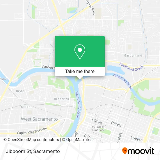 Mapa de Jibboom St