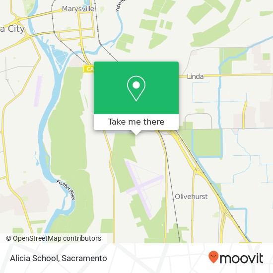 Alicia School map