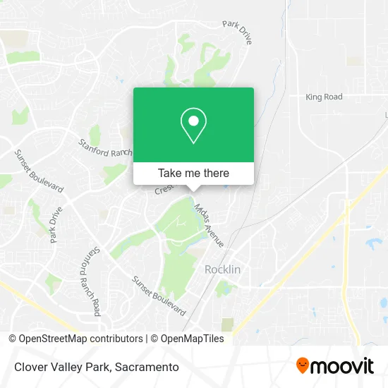 Mapa de Clover Valley Park