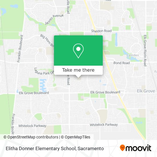 Elitha Donner Elementary School map