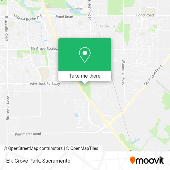 Elk Grove Park map