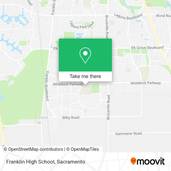 Mapa de Franklin High School