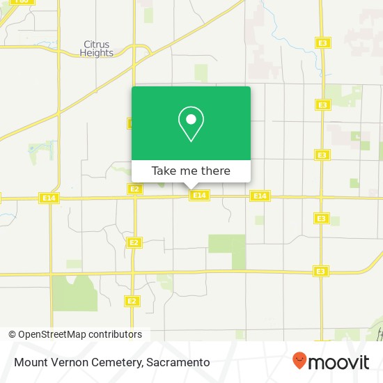 Mount Vernon Cemetery map
