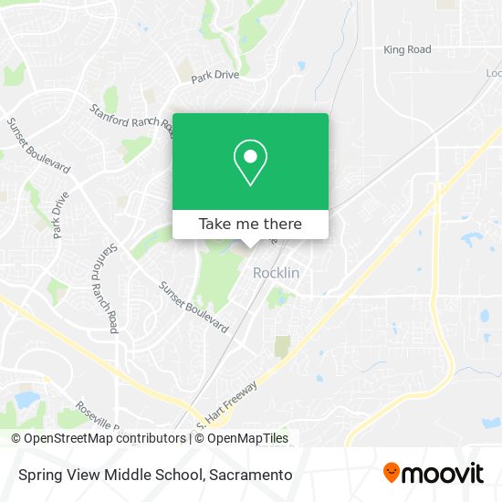 Spring View Middle School map