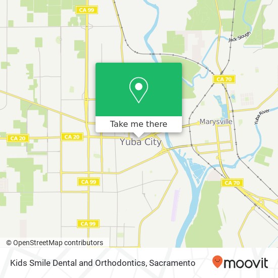 Mapa de Kids Smile Dental and Orthodontics