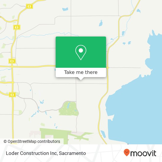 Loder Construction Inc map