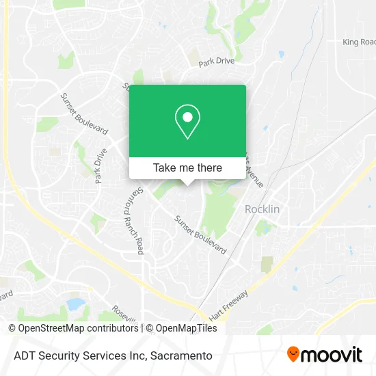 Mapa de ADT Security Services Inc