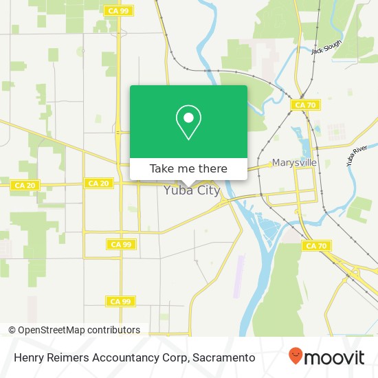 Mapa de Henry Reimers Accountancy Corp