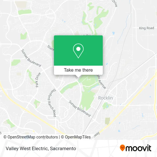 Mapa de Valley West Electric