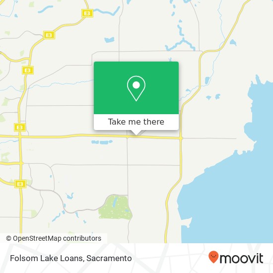 Folsom Lake Loans map