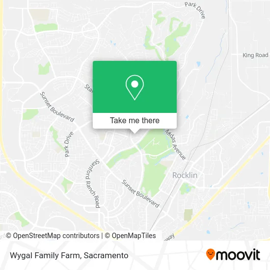 Wygal Family Farm map