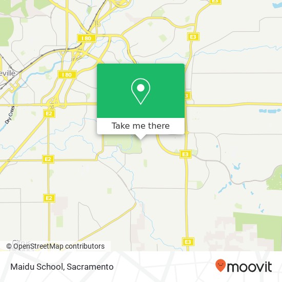 Maidu School map