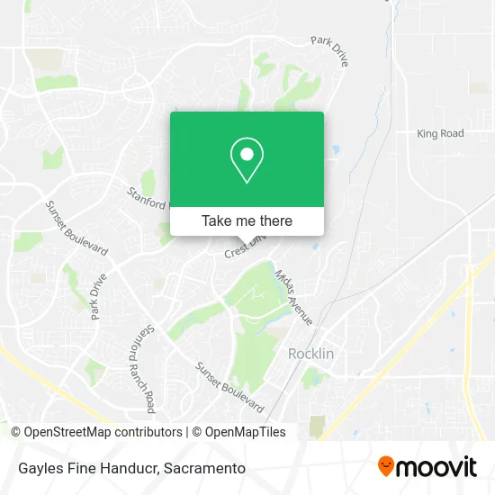 Mapa de Gayles Fine Handucr