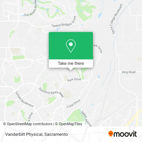 Vanderbilt Physical map