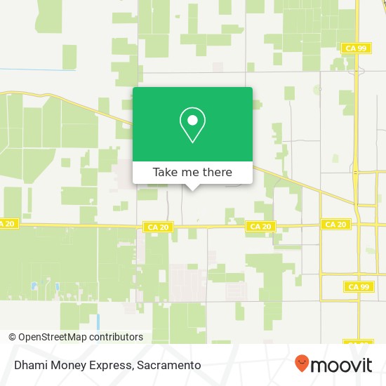 Dhami Money Express map