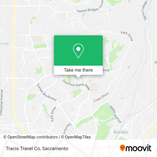 Mapa de Tracis Travel Co
