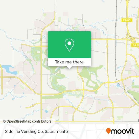 Sideline Vending Co map