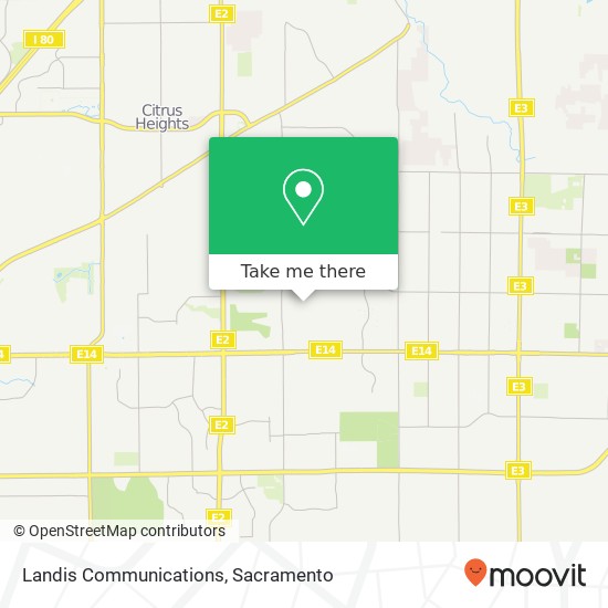 Landis Communications map