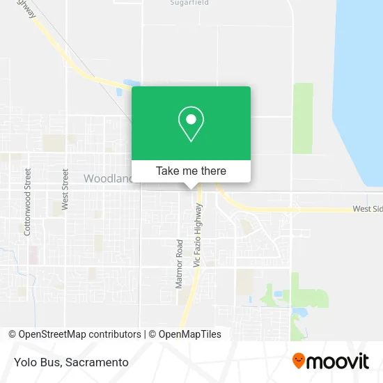 Mapa de Yolo Bus
