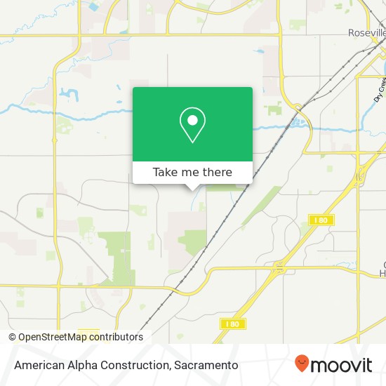 American Alpha Construction map