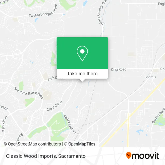Mapa de Classic Wood Imports