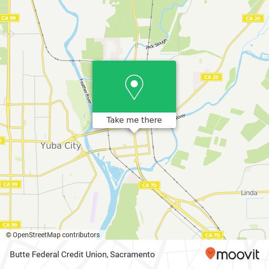 Butte Federal Credit Union map