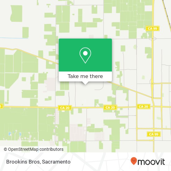 Brookins Bros map