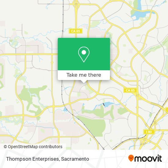 Thompson Enterprises map