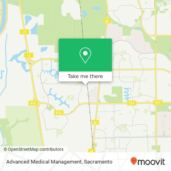 Advanced Medical Management map