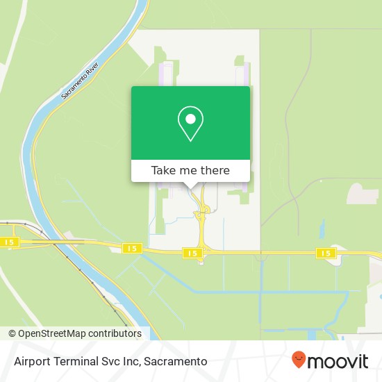 Airport Terminal Svc Inc map