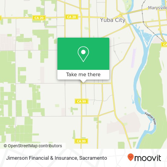 Mapa de Jimerson Financial & Insurance