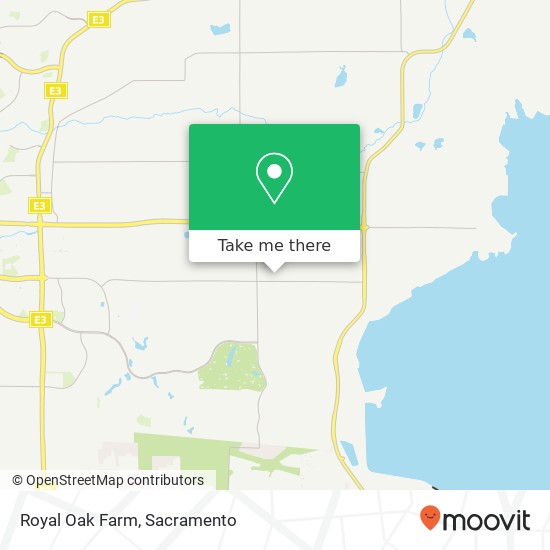 Royal Oak Farm map