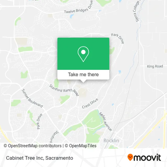 Cabinet Tree Inc map