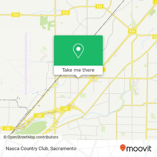 Nasca Country Club map